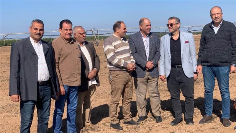 وفد وزارة الزراعة