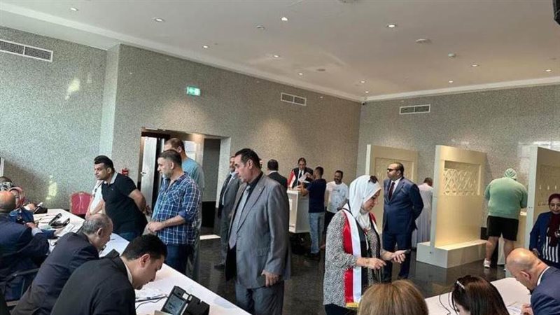 المصريون أمام اللجنة