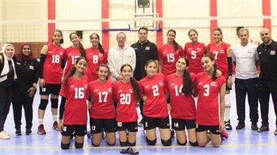 ناشئات الطائرة يواجهن نيجيريا في افتتاح بطولة إفريقيا