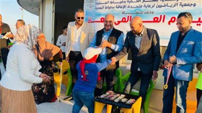 دمياط الجديدة تحتفل باليوم العالمي لذوي الهمم بشاطئ 