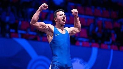 محمد ابراهيم كيشو يتوج بذهبية كأس هاباراندا للمصارعة