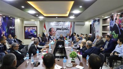 حملة المرشح الرئاسي عبدالفتاح السيسي بأسيوط تعقد اجتماعًا تنسيقيًا