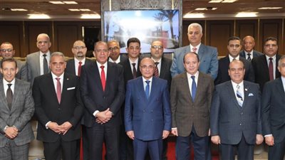 وزير العدل يلتقي مجلس إدارة نادي قضاة مصر والوفد المرافق له