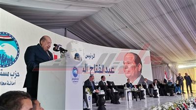 مستقبل وطن بالمنيا ينظم مؤتمرًا حاشدًا لدعم السيسي