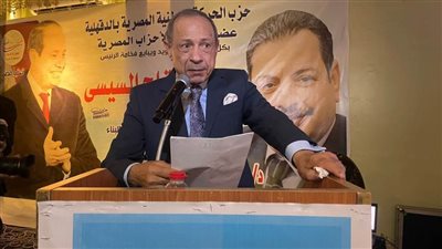 رئيس الحركة الوطنية من المنصورة: السيسي رئيس يليق بحجم مصر ومكانتها الدولية