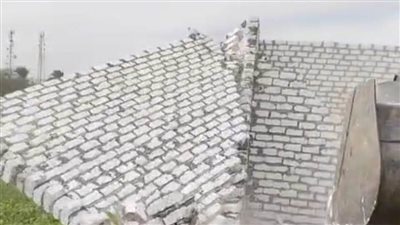 إزالة 100 حالة تعد بالبناء المخالف على الأرض الزراعية خلال حملات مكبرة بالمنيا