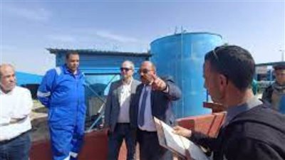 رئيس مياه القناة: إحلال وتجديد شبكات خطوط مياه قرية أم عزام