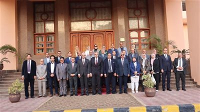 جامعة سوهاج تشارك في فعاليات مؤتمر المستقبل الأخضر بجامعة المنوفية