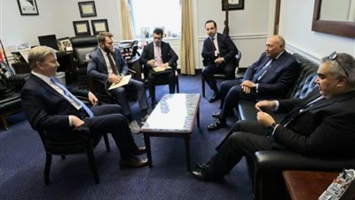  وزير الخارجية يبحث مع قيادات لجان مجلس النواب الأمريكي دعم الشراكة الاستراتيجية بين مصر وأمريكا