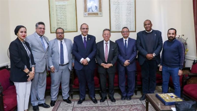 وفد الزمالة المصرية