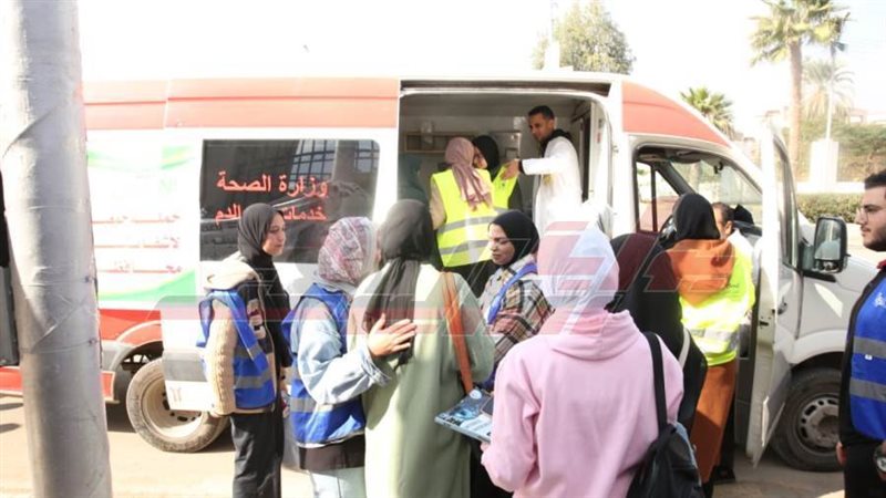 إقبال علي حملة التبرع