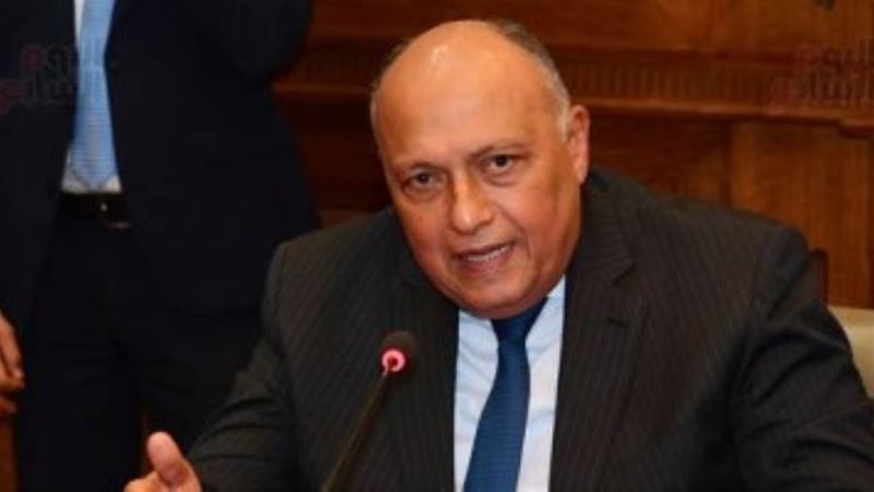 وزير الخارجية سامح