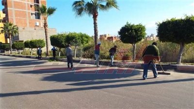 رفع 310 أطنان مخلفات بمراكز ومدن كفر الشيخ