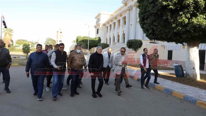 محافظ المنيا يتفقد