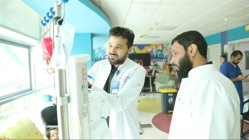 جانب من تدريب الصيدلي