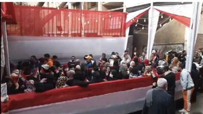 عاجل .. توافد كثيف بلجنة الوراق في الجيزة.. انتظارًا لفتح باب التصويت