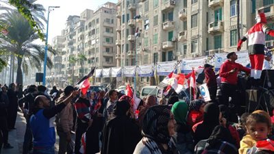 عاجل.. مسيرات حاشدة بالإسكندرية للحث على المشاركة الانتخابية
