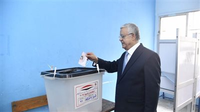  رئيس مجلس النواب يدلي بصوته في الانتخابات الرئاسية
