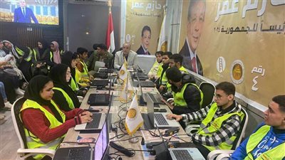 قيادات الشعب الجمهوري يحشدون للمرشح الرئاسي حازم عمر ببني سويف