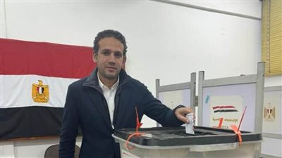محمد فضل يدلي بصوته باليوم في الانتخابات الرئاسية