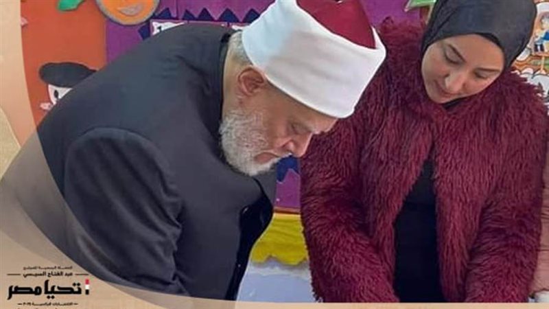 د.علي جمعة يدلي بصوته