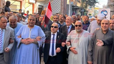 مستقبل وطن كفر الشيخ ينظم مسيرات حاشدة للتصويت فى الانتخابات الرئاسية
