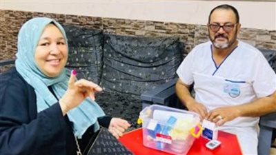 خدمات طبية متميزة لخدمة الناخبين داخل اللجان الانتخابية بالقاهرة الجديدة