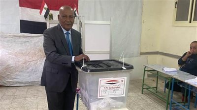 حلمي مشهور يُدلي بصوته في الانتخابات الرئاسية 2024