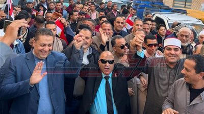 مسيرات حاشدة بكفر الشيخ لحث المواطنين على المشاركة بكثافة في الانتخابات