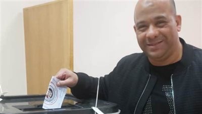 وليد صلاح الدين يُدلي بصوته في الانتخابات الرئاسية 2024