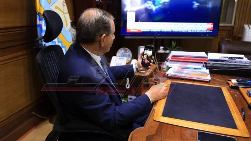 المحافظ يتابع سير