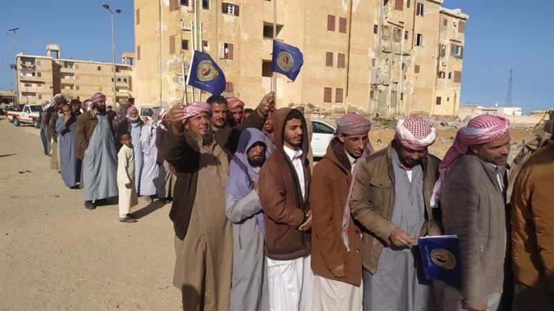 جانب من حضور الناخبون