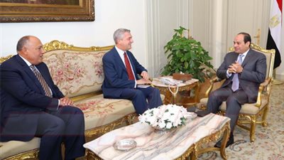 الرئيس يستقبل المفوض السامي للأمم المتحدة لشئون اللاجئين‎