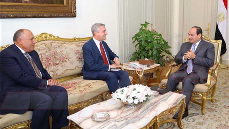 الرئيس يستقبل المفوض