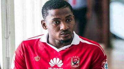 جونيور أجاى يعد جماهير الأهلي بمواصلة التألق وتقديم المزيد في الفترة المقبلة