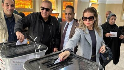 كامل أبو علي يُدلي بصوته في الانتخابات الرئاسية 2024