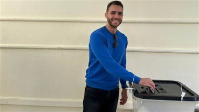 إبراهيم عبدالجواد يُدلي بصوته في الانتخابات الرئاسية