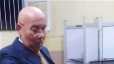 رئيس الكاراتيه يدلي بصوته في الانتخابات الرئاسية 2024