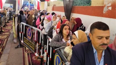 أهالي إمبابة يتوافدون بكثافة للإدلاء بأصواتهم في الانتخابات الرئاسية