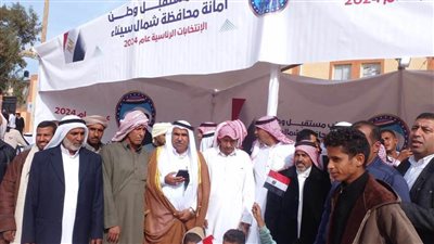 المحافظات الحدودية تواصل ضرب المثل في الوطنية لليوم الثاني بالانتخابات الرئاسية 