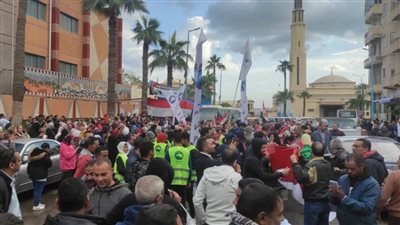 مسيرات بالإسكندرية وإقبال كبير على لجنة 