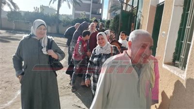 إقبال كبير على صناديق الاقتراع بكفر الشيخ