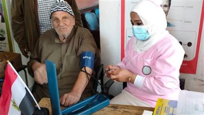 الخدمات الصحية متوافرة للمواطنين بمحيط اللجان الانتخابية 