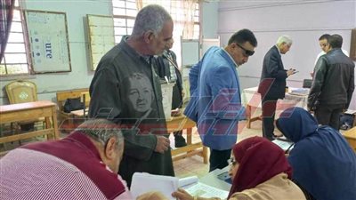 استمرار توافد الناخبين على لجان الاقتراع بمحافظة الدقهلية 