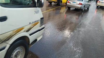 أمطار خفيفة إلي متوسطة تشهدها الإسكندرية 