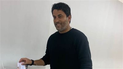 محمود فتح الله يُدلي بصوته في الانتخابات الرئاسية