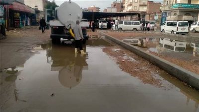 سقوط أمطار متوسطة بمدن ومراكز محافظة البحيرة