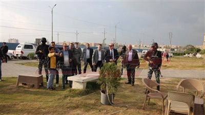 إغلاق 4 كافيهات بالحديقة المركزية بمدينة كفر الشيخ