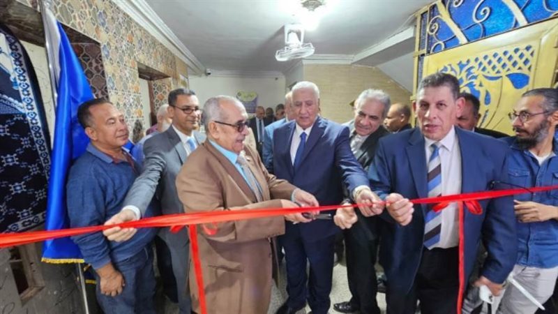 خلال افتتاح النقابة