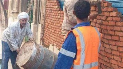 إيقاف أعمال تحويل شقة من سكنى إلى تجاري بحي شمال مدينة المنيا